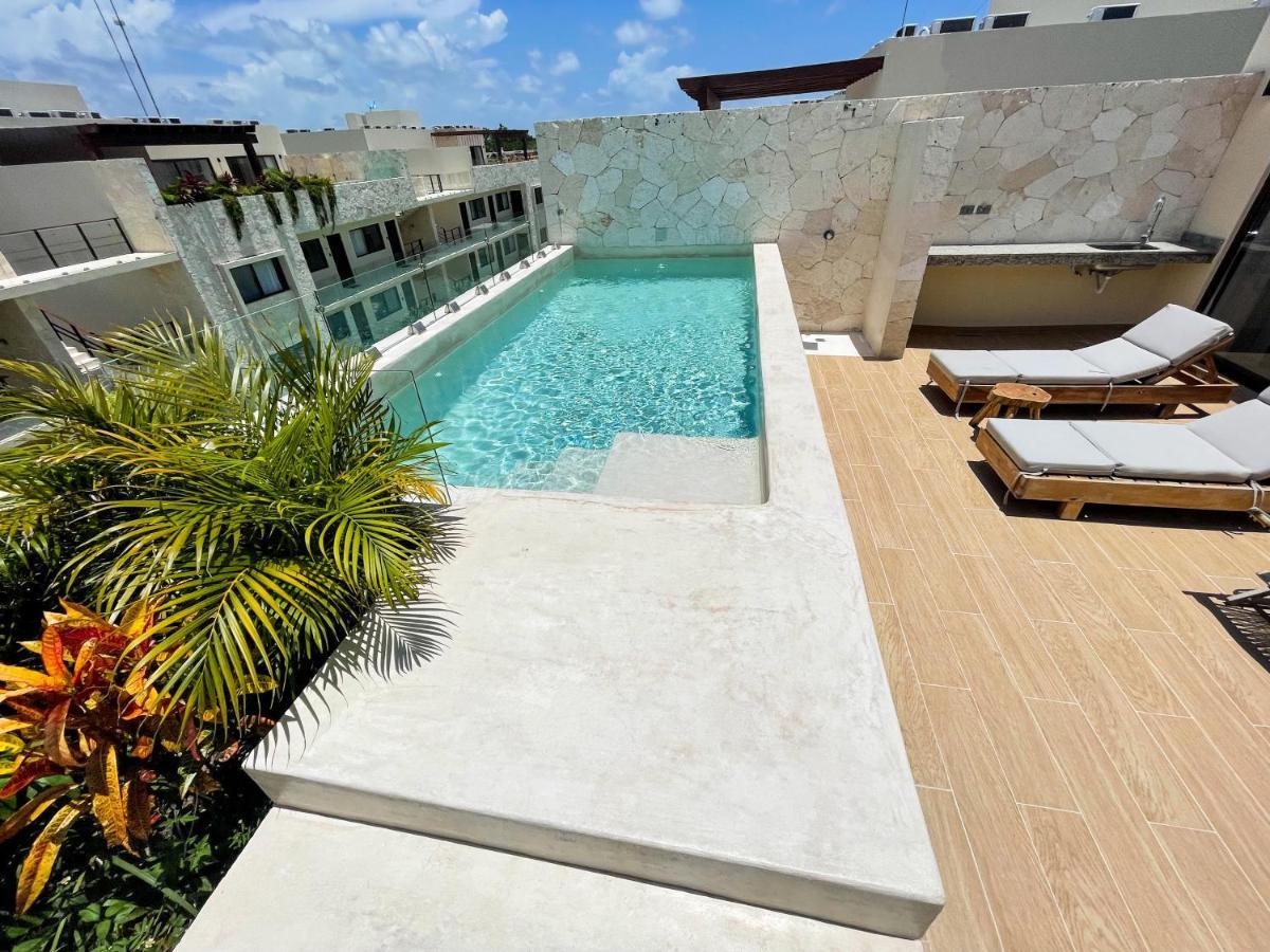 Apartment And Penthouse Blue Luxury Kukulkan Tulum Exterior foto